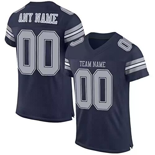 2024 Women NFL custom throwback blue nike jersey style 3